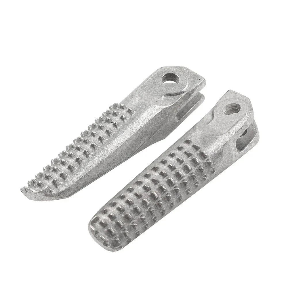Silver Front Rider Footpeg Footrest Pedals for Yamaha MT09 SP (2021-2023)