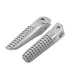 Silver Front Rider Footpeg Footrest Pedals for Yamaha MT09 SP (2021-2023)