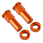 CNC Billet Rim Lock Nuts Spacer Kit for KTM EXC MXC XC XCW XCF SX SXF (2000–2023)