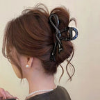 Claw Clip for Hair Styling (13cm, Brown)