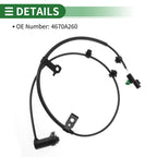 ABS Wheel Speed Sensor No. 4670A260 for Mitsubishi Montero Sport (2009–2015)