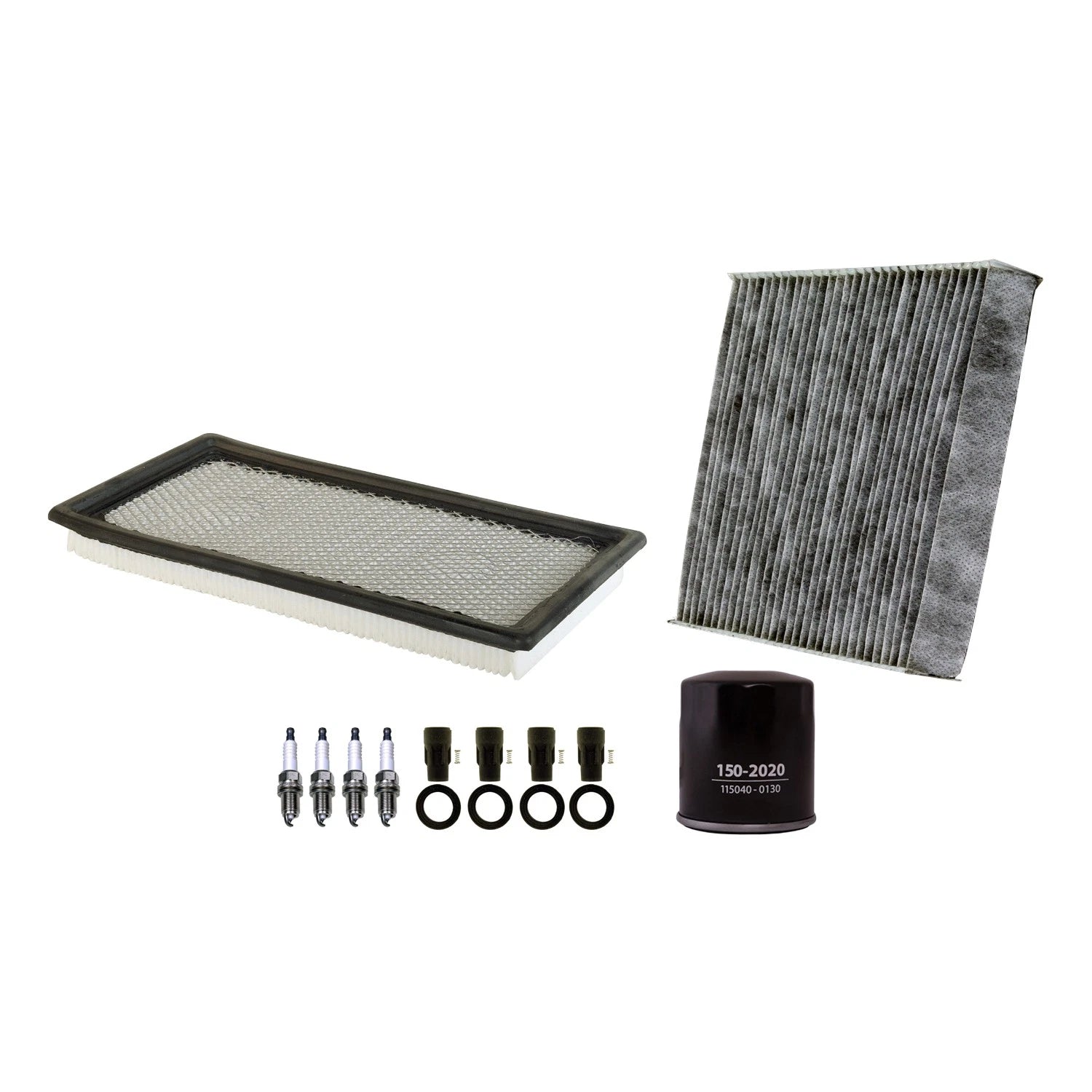 Tune Up Kit with 4 NGK Spark Plugs & Boot for Dodge Caliber Jeep Compass (2007–2017)