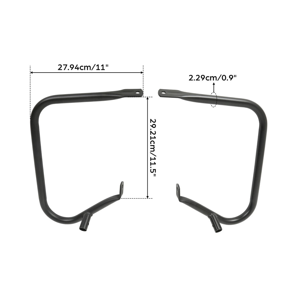 Saddlebag Guard Bracket for Harley Touring Electra Road Street Glide (1997–2013)