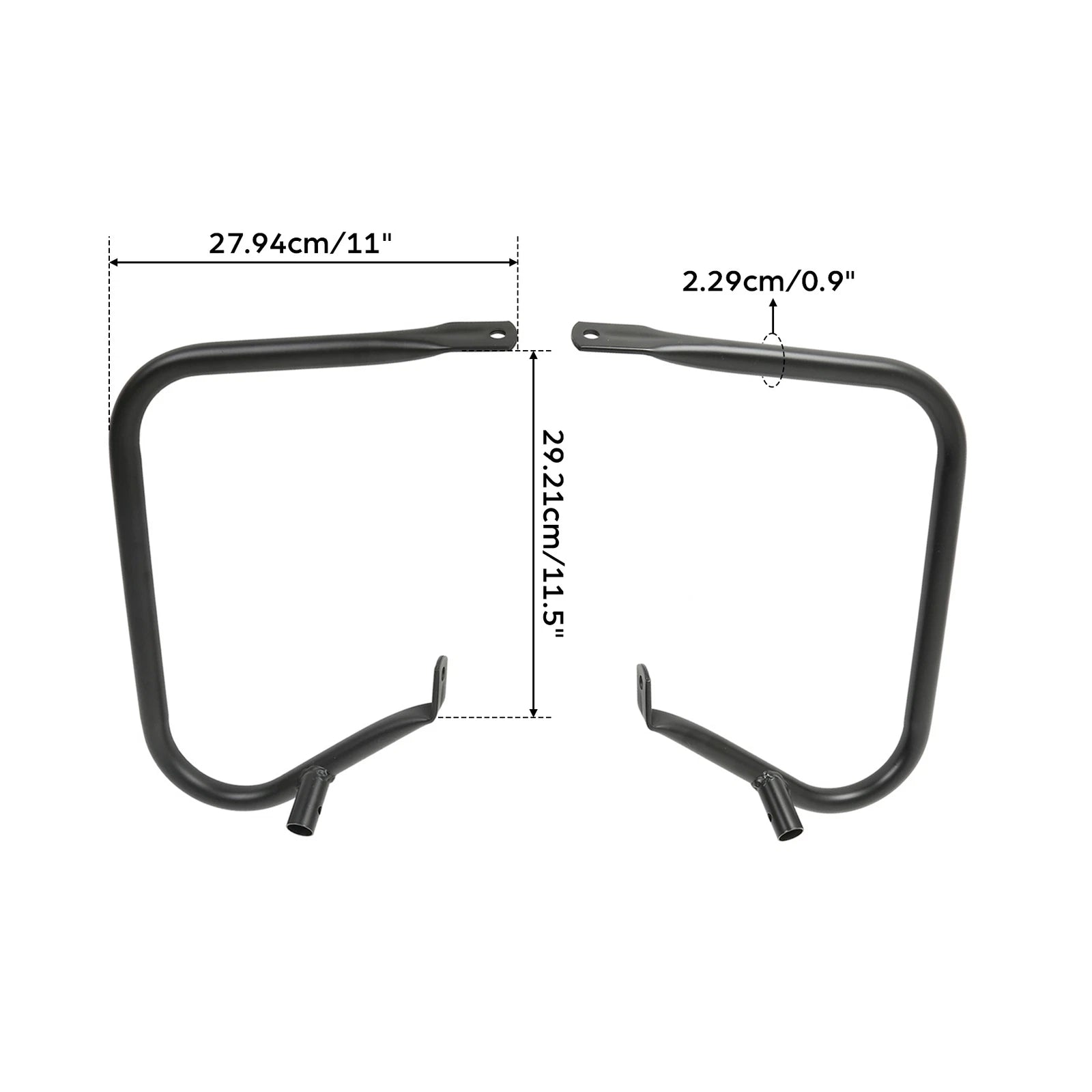 Saddlebag Guard Bracket for Harley Touring Electra Road Street Glide (1997–2013)