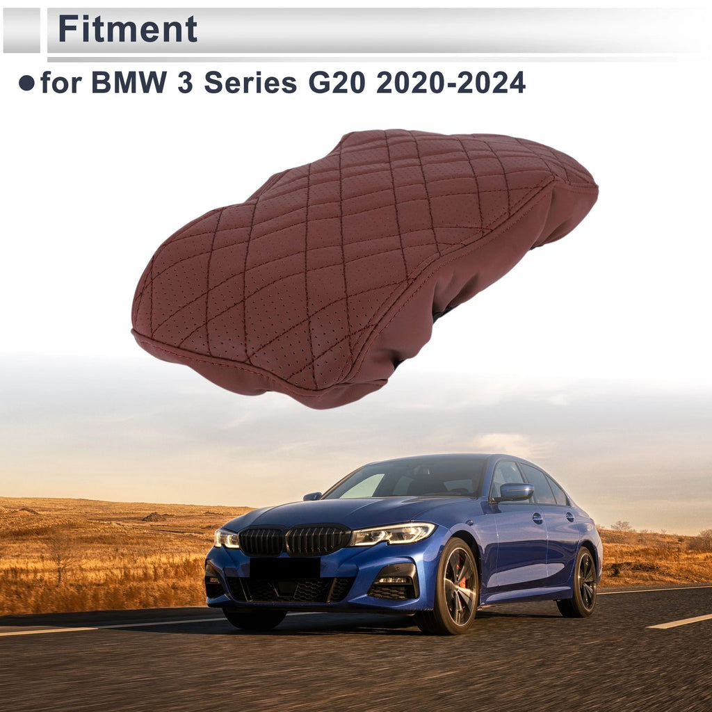 Center Console Cover for BMW 3 Series G20 (2020–2024) Wine Red