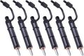 Set of 6 Fuel Injectors 193-2749 for Caterpillar 3064 3066 E312C 320C E312B 320B