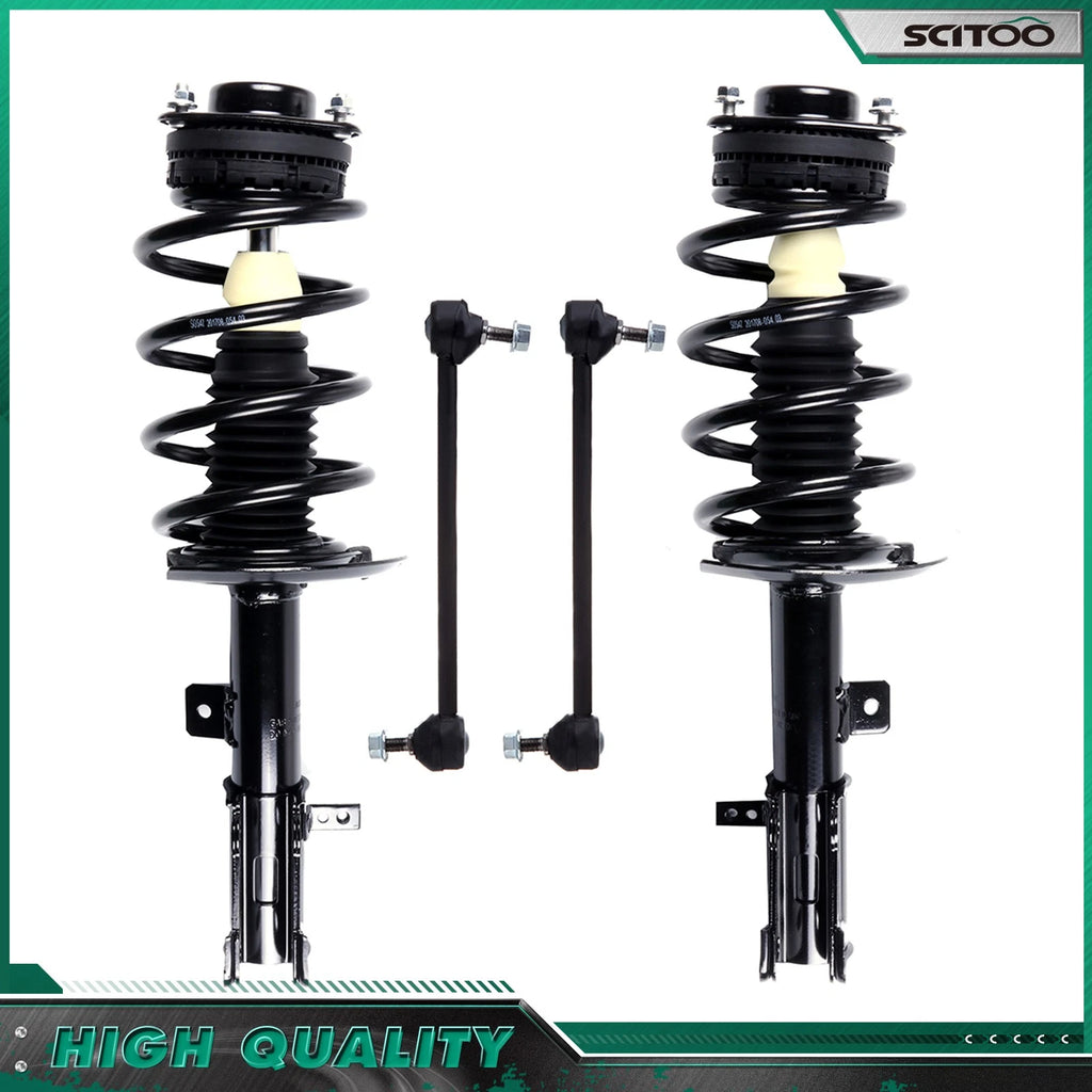 Set of 2 Front Quick Struts for Dodge Avenger/Chrysler Sebring (2007–2014)