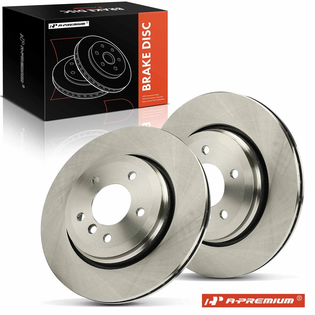 2x Rear Disc Brake Rotors for BMW 330Ci 2001–2006 330i 2001–2005 330xi