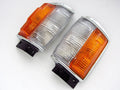 Chrome Corner Indicator Lights for 1983-1988 Toyota Hilux 4WD LN60 (2 x)