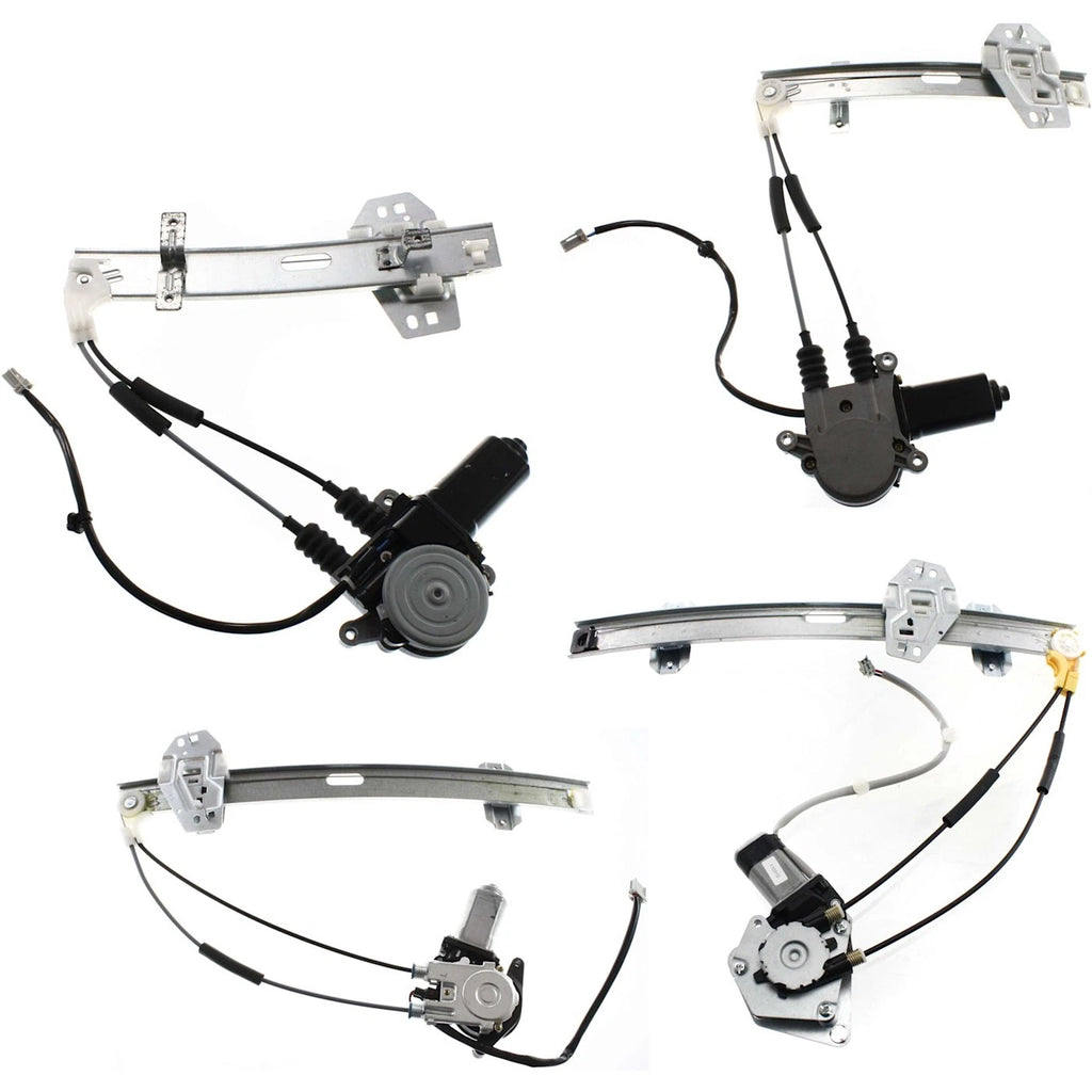Power Window Regulator Set for Honda Accord (1994–1997) Front & Rear