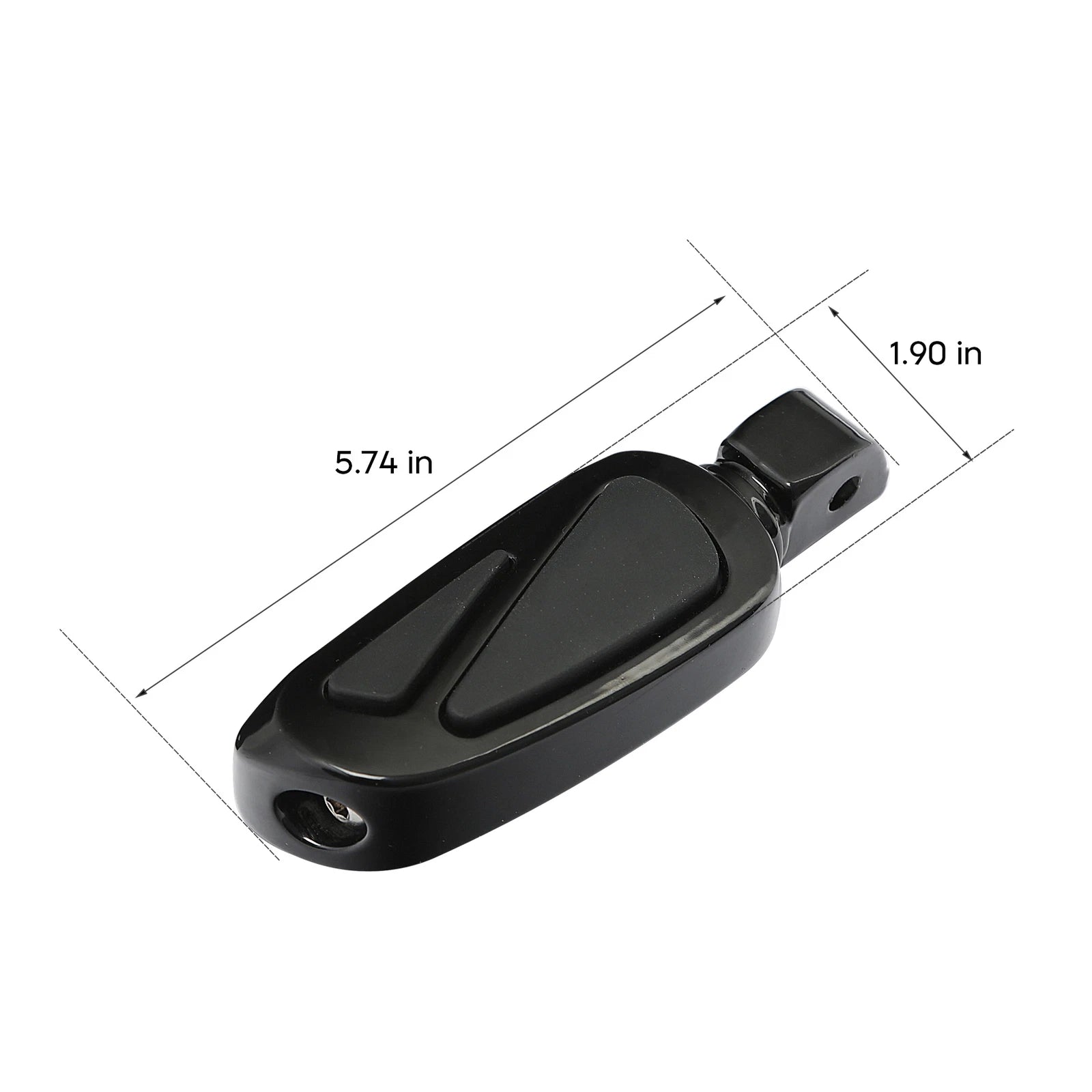 Rear Passenger Pegs Footrest for Harley Softail FLFBS Fat Boy 114 (2018–2025)