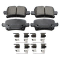 Set of 4 Akebono ProACT Rear Ceramic Brake Pads for LaCrosse Volt Cruze Malibu Terrain (2010–2023)