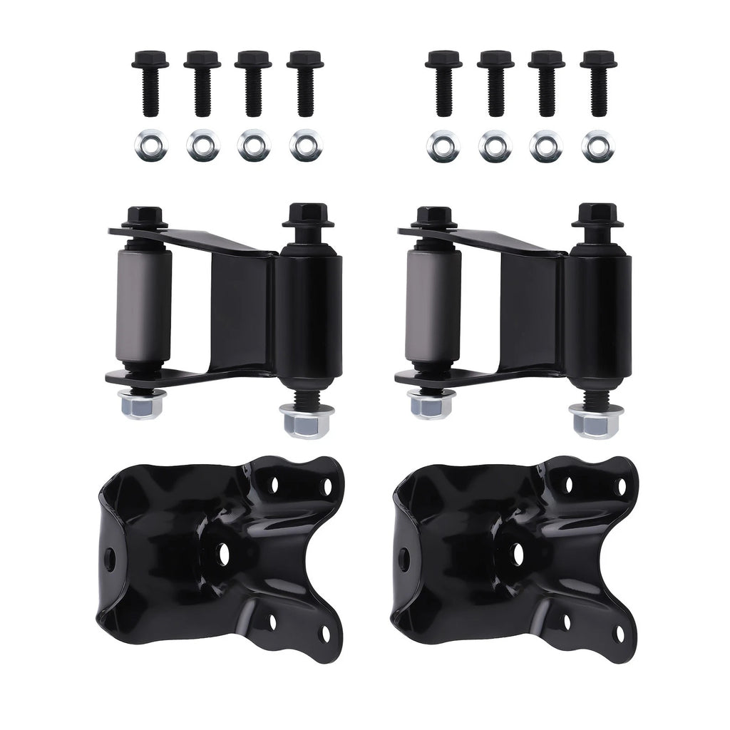 Set of 2 Heavy Duty Leaf Spring Shackles for F-Series F150/F250/Bronco (722101)