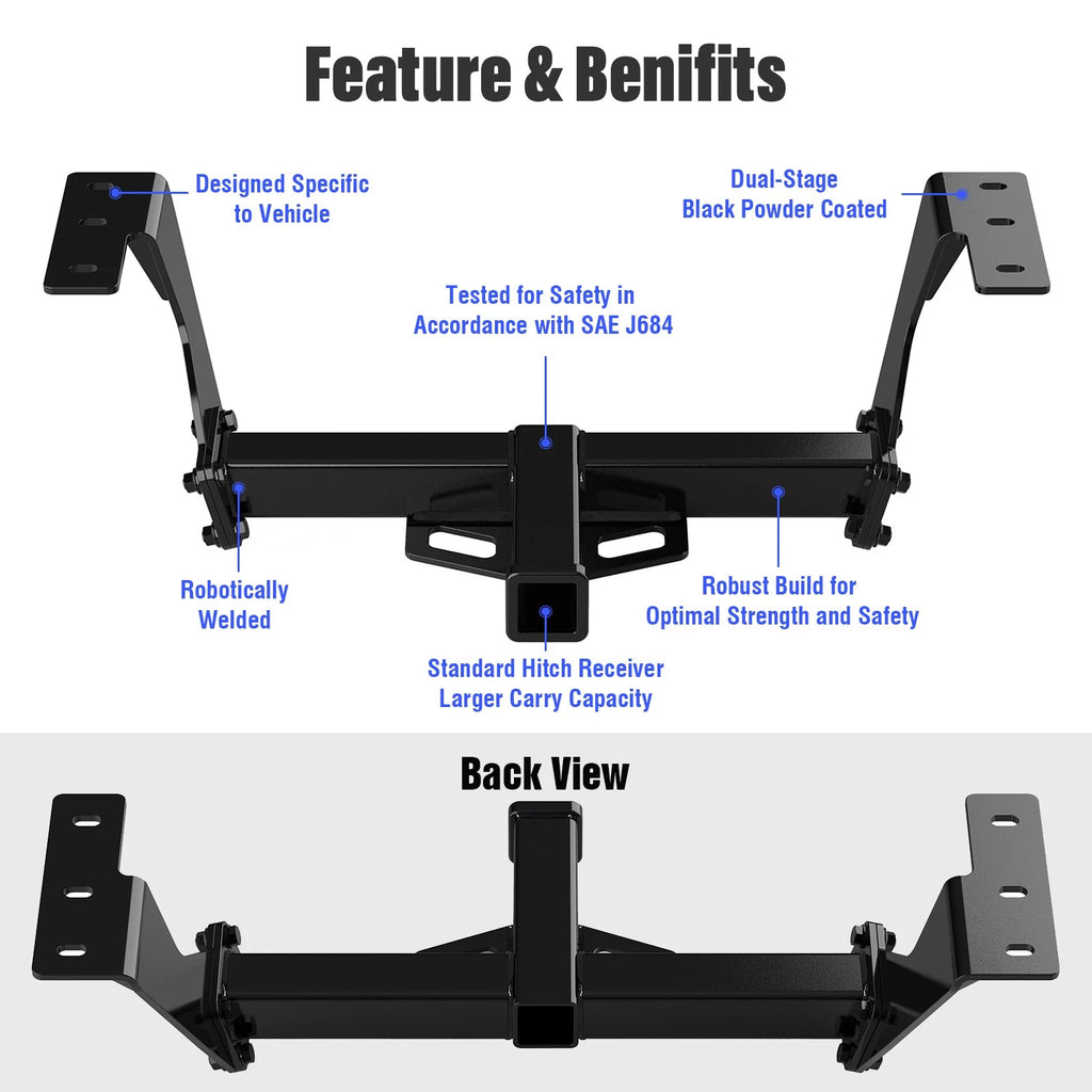 Towing Hitch Receiver Class 3 for Subaru Forester (2014-2018)