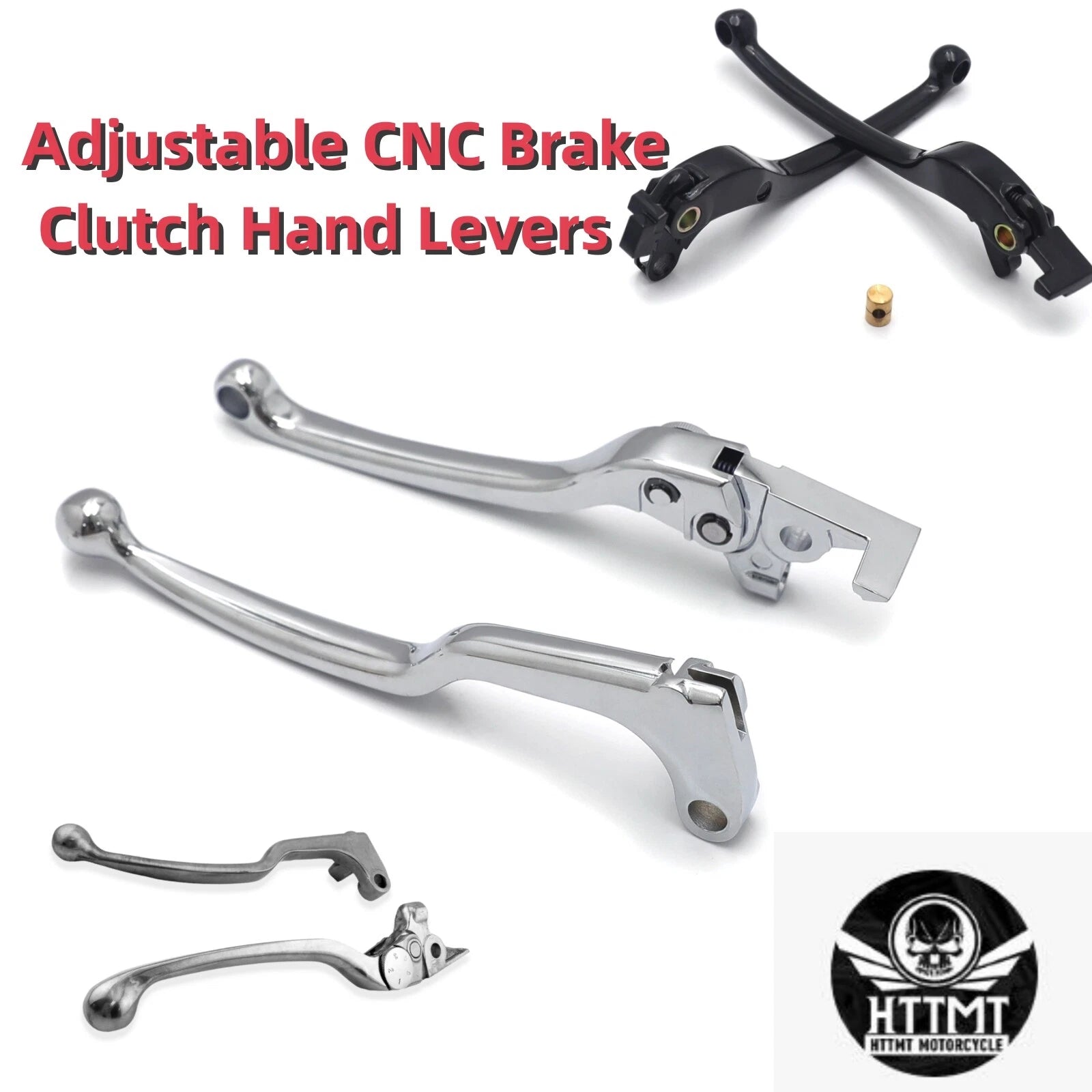 Hand Control Lever Kit for Suzuki Bandit TL1000R SV1000 DL1000 (1997–2008)
