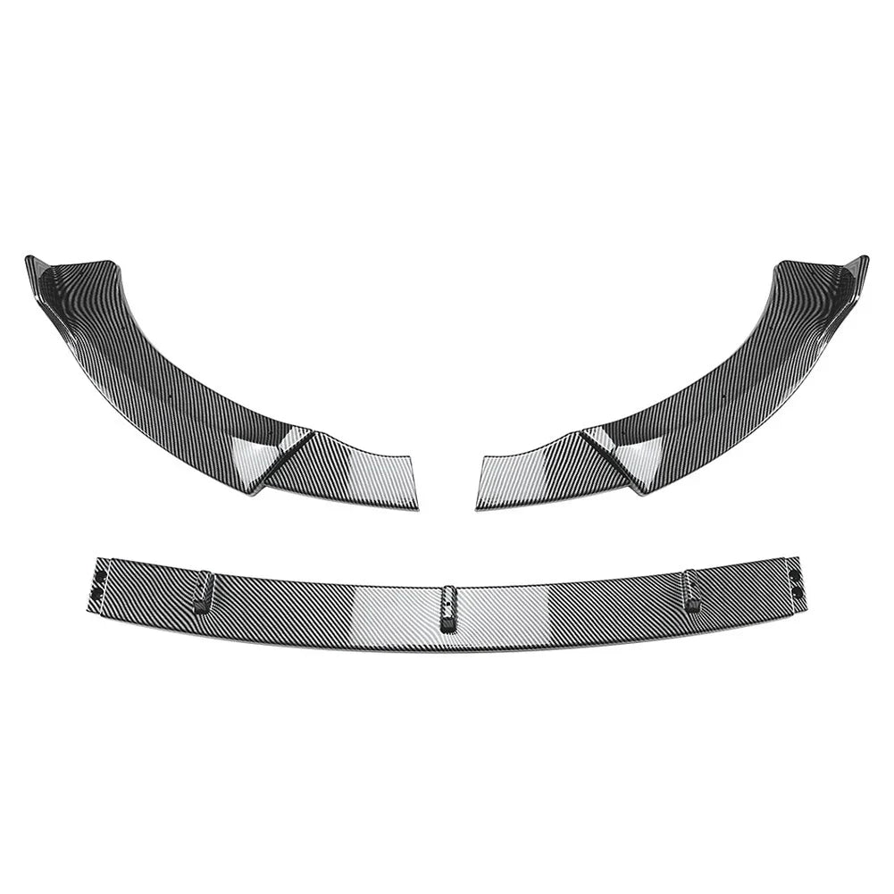 Carbon Look Front Bumper Spoiler Lip for Benz CLS Class (2022-2024)