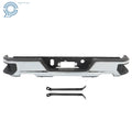 Chrome Rear Step Bumper for Chevy Silverado 1500 GMC Sierra (2019–2023)