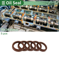 Set of 5 Oil Seal Rotary Shaft Seal FKM Rubber 30x38x5mm