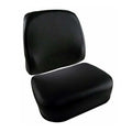 2X Cushion Set for White (S118582) - Black Vinyl, Deluxe Style