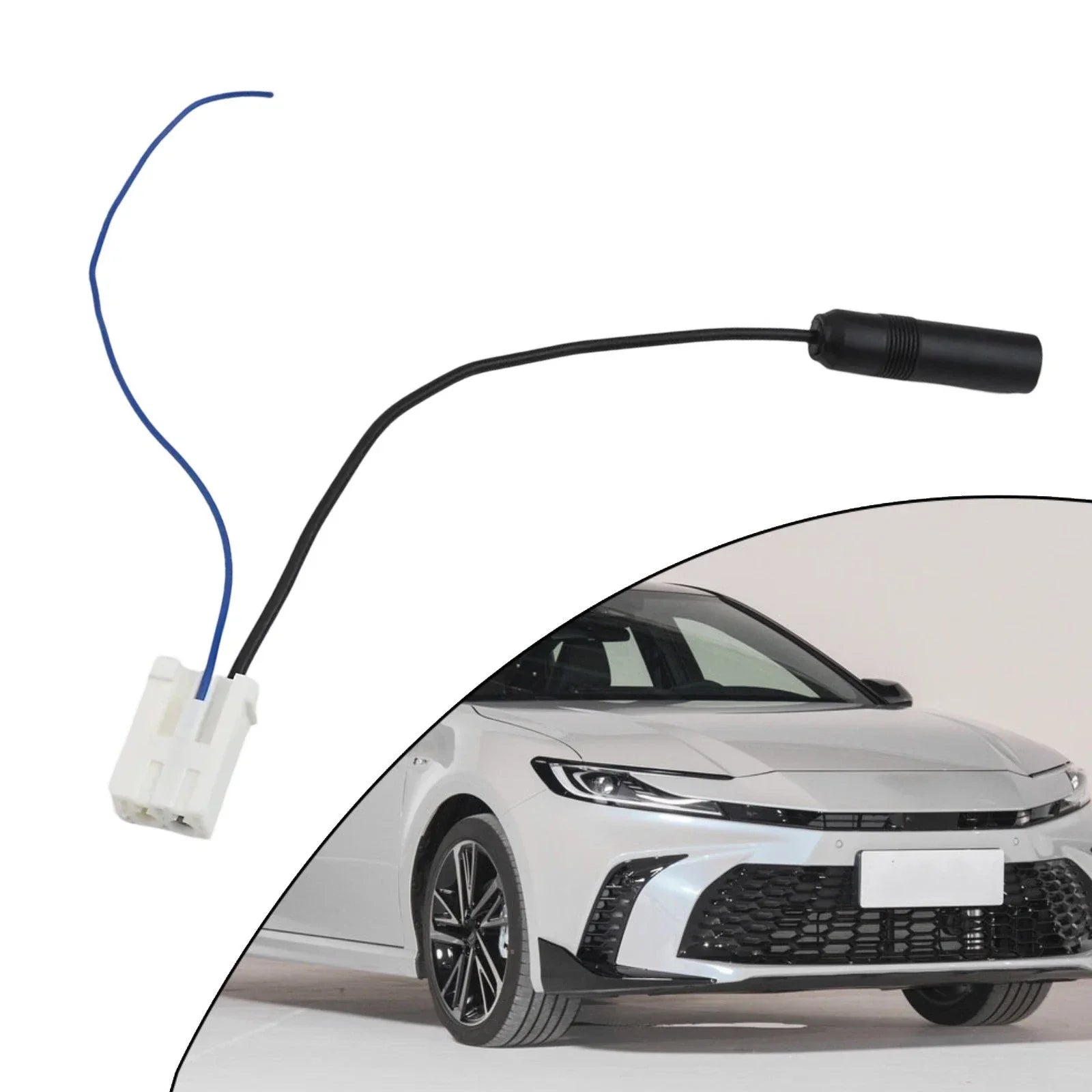 CD Tail Cable Radio Antenna Adapter for Toyota