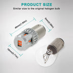 2X LED Tail Brake Light Bulbs for AUXITO BAY15D 1157 (Year Range)