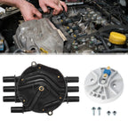 Brass Terminals Distributor Cap and Rotor Kit for Chevrolet (10452458, 10452457)