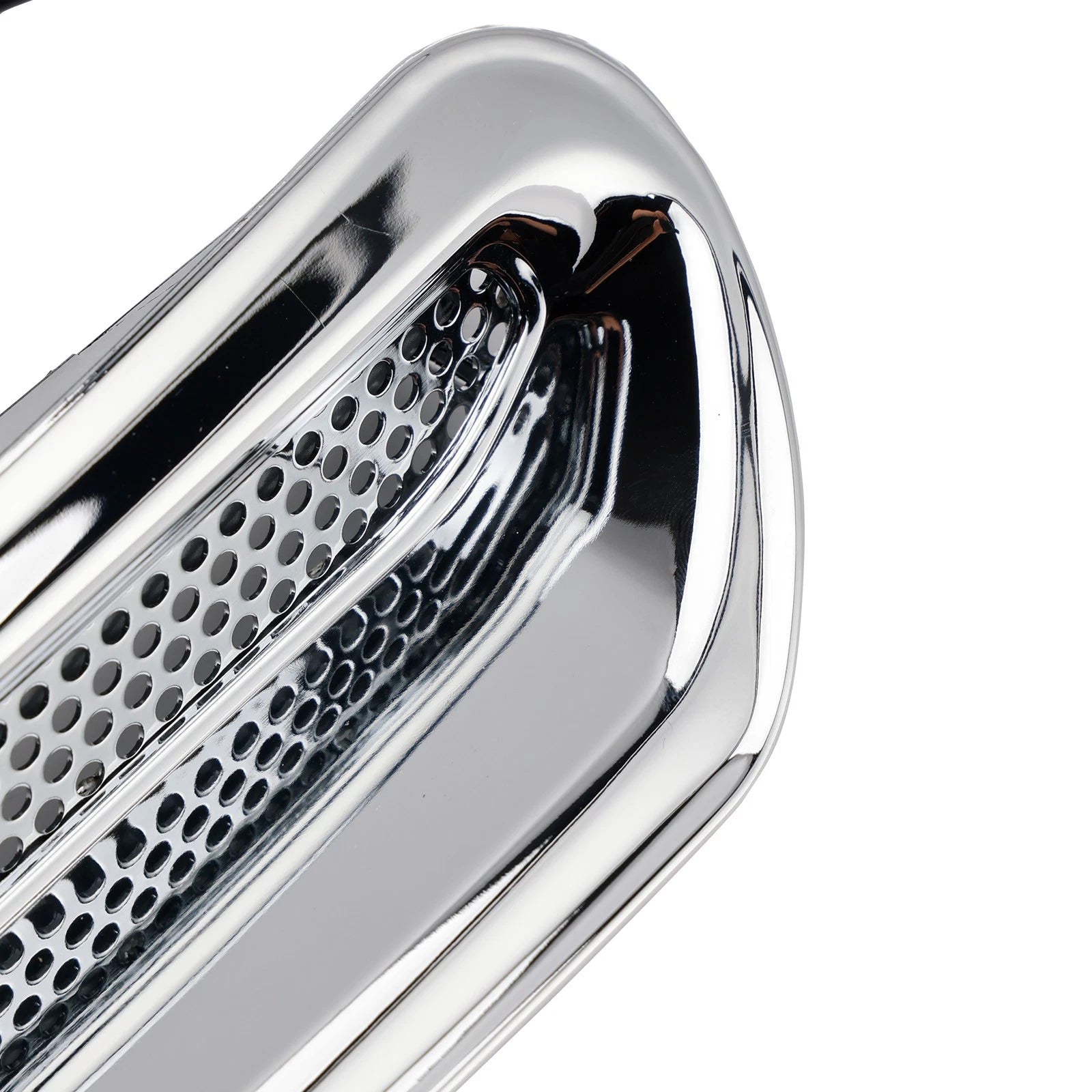 Front Fairing Air Vent LED Light for Touring Street Glide (2014–2024) Chrome