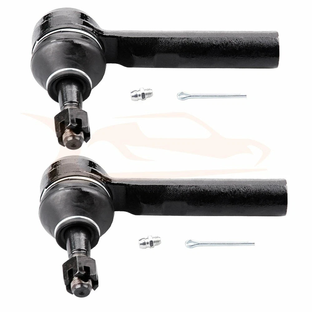 Set of 2 Front Outer Tie Rod End Links for Dodge Grand Caravan (2005–2007)