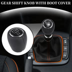5 Speed Manual Gear Shift Knob for Chevrolet Cruze (2008–2012) Black Plastic
