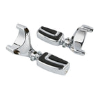 Chrome Footpeg Mounts for Harley Sportster XL 883 1200 (2004–2013)
