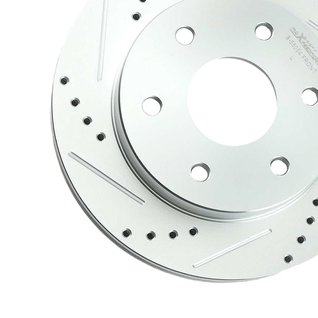 Drilled and Slotted Disc Brake Rotors for Chevrolet Silverado 1500 (1999–2006)