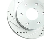 Drilled and Slotted Disc Brake Rotors for Chevrolet Silverado 1500 (1999–2006)