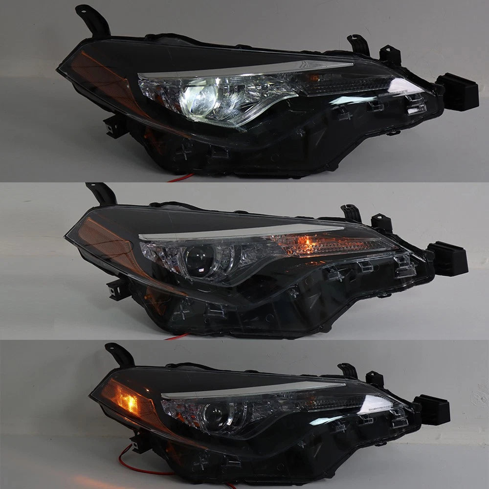 Headlight Assembly for Toyota Corolla (2017–2019) Right Side Halogen
