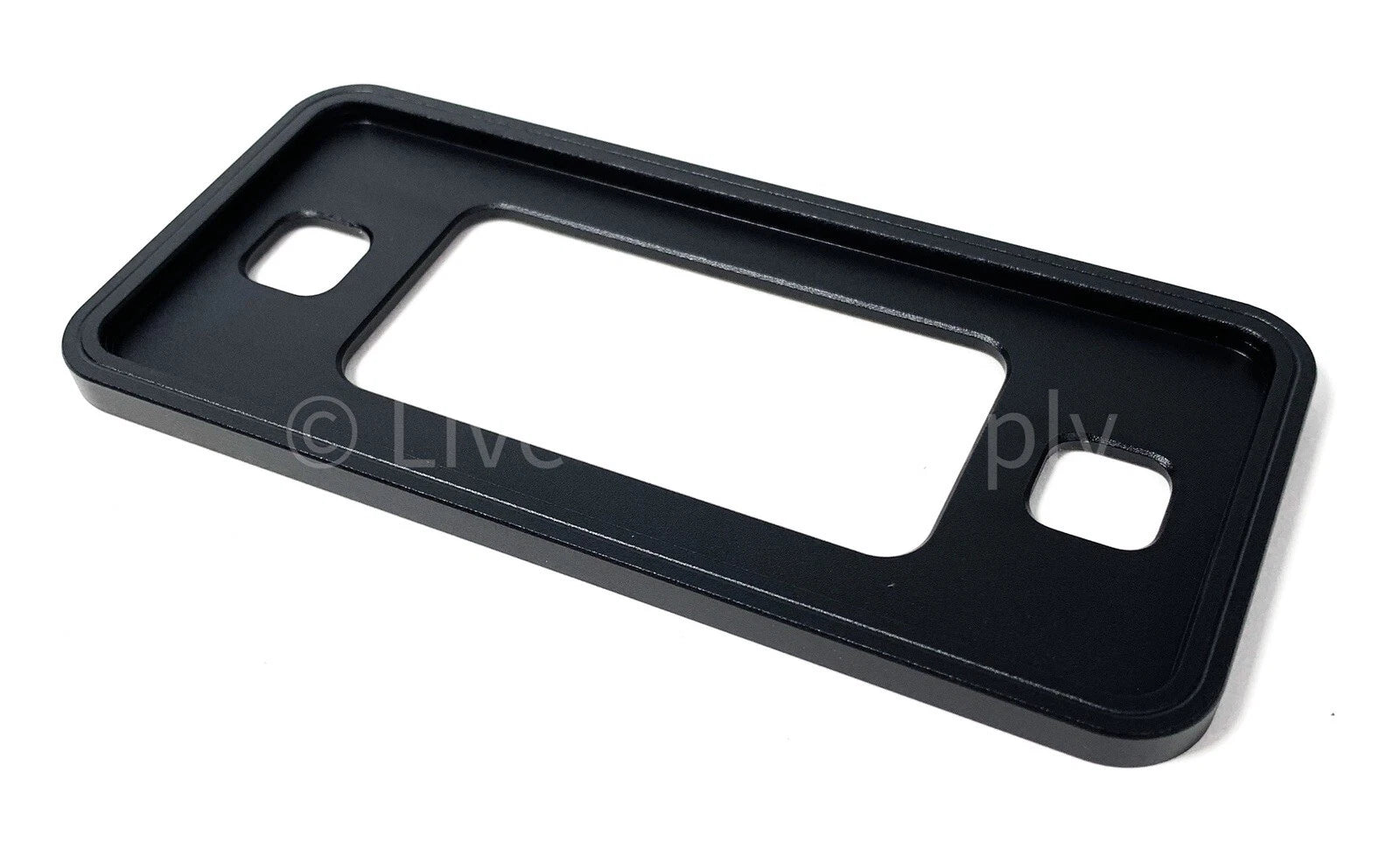 Low Side Marker Bezels Replacement Black Anodized Aluminum for Ford Bronco (1970–1977)