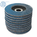 10 Pack Sanding Disks for Angle Grinder 125mm Grit 40 Zirconia Flap Disc