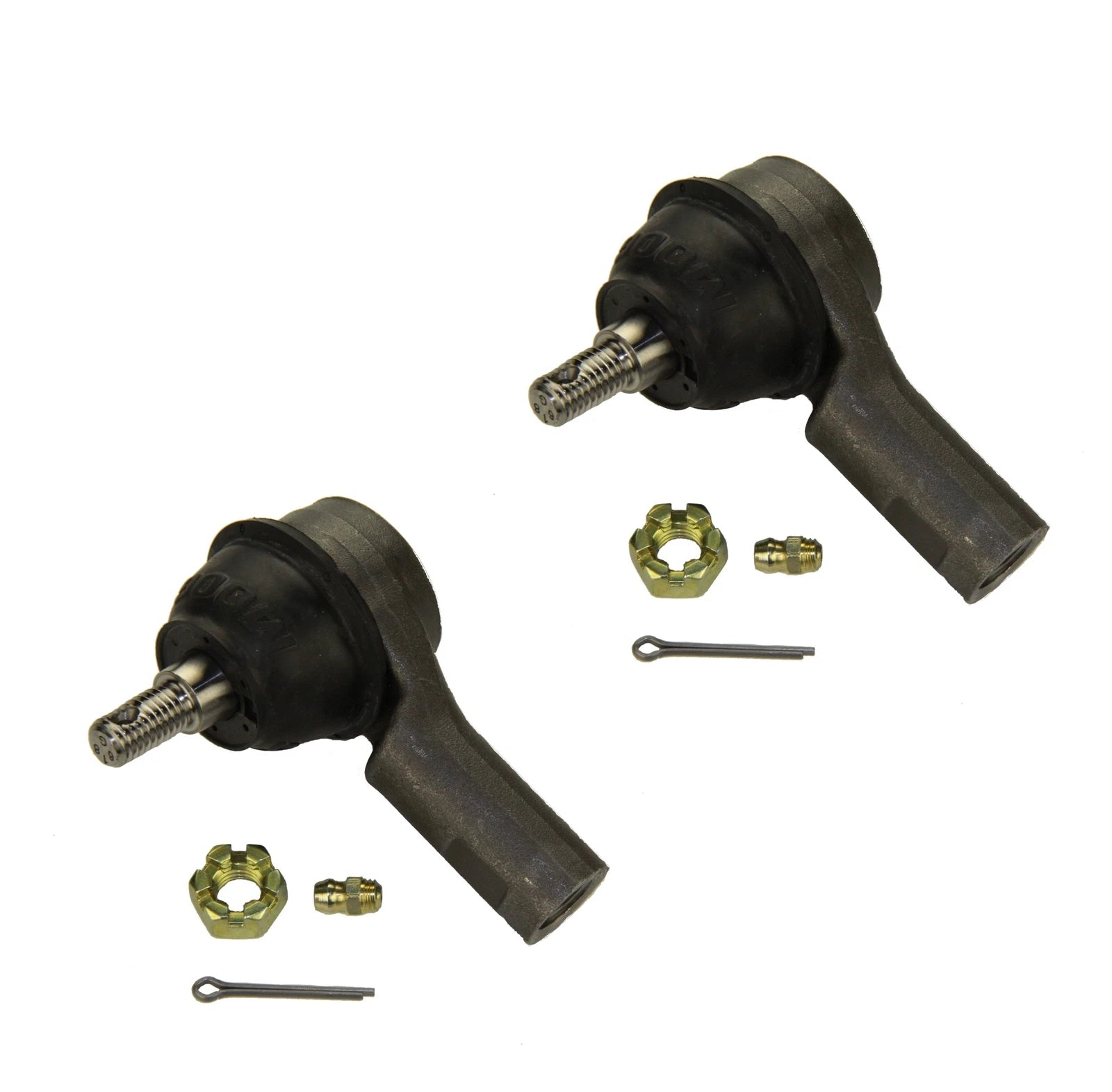 Set of 2 Outer Steering Tie Rod Ends Moog for Ford Transit Connect (2010–2013)
