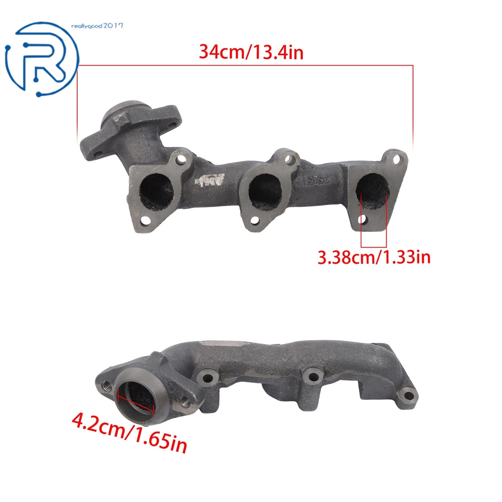 Right Exhaust Manifold for Ford Aerostar, Ranger (1986-1993)