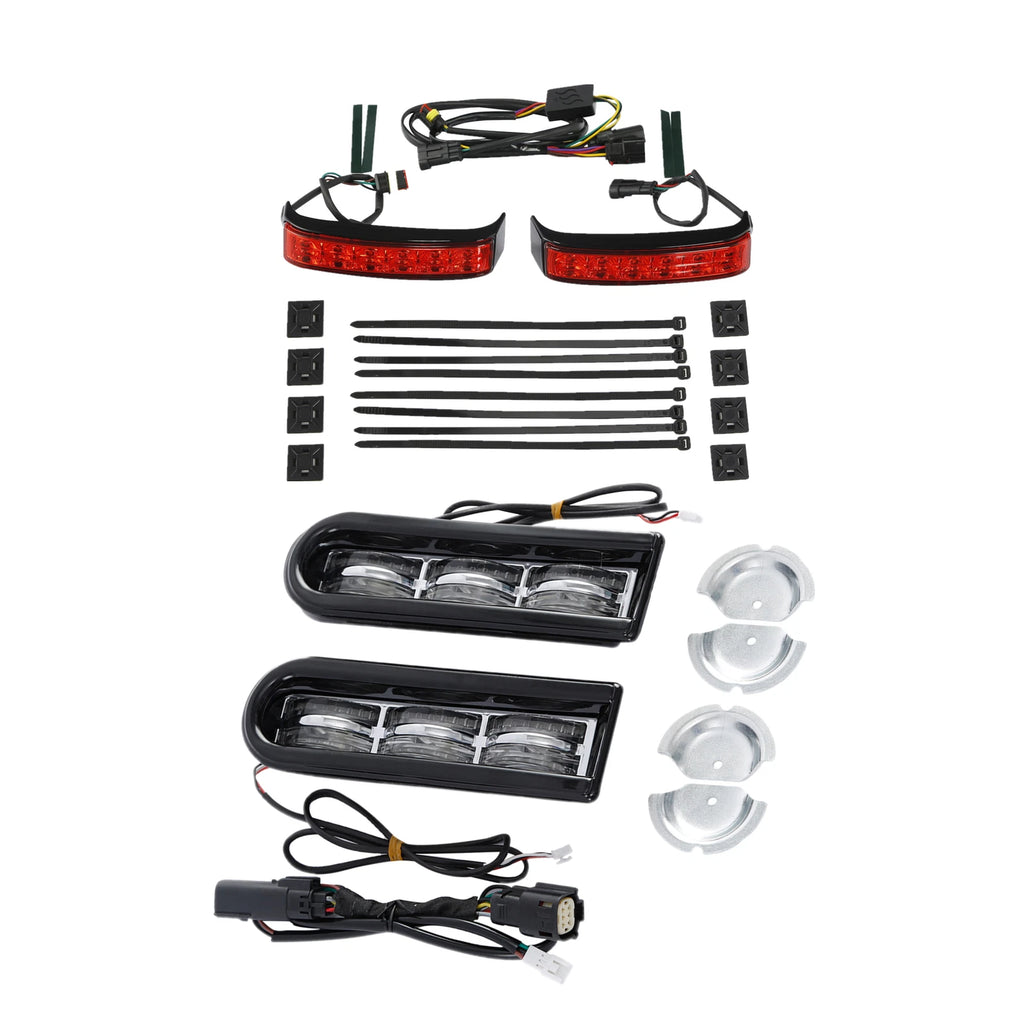 Saddlebag LED Insert Support & Brake Turn Light for Harley Touring (2014–2025)