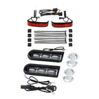 Saddlebag LED Insert Support & Brake Turn Light for Harley Touring (2014–2025)