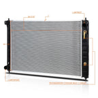 Aluminum Core Radiator for Nissan Murano/Quest (2009–2016) DPI-13039