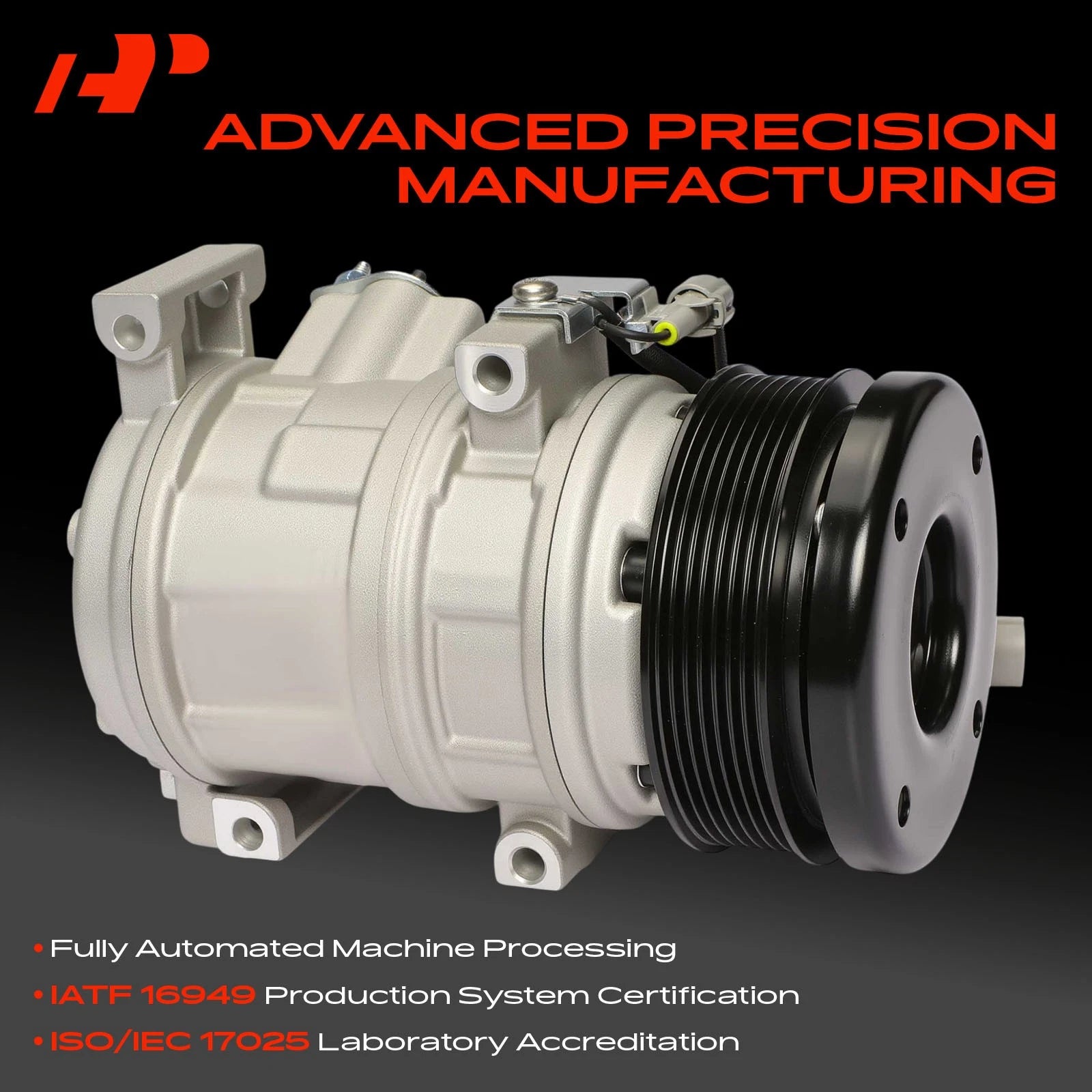 A/C Compressor with Clutch for Toyota Tundra (2005–2006) 4.0L