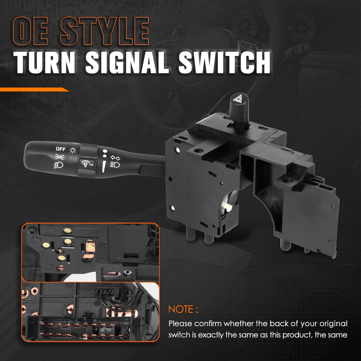 Turn Signal Combination Switch for Chrysler Dodge Plymouth Neon (2000–2005)