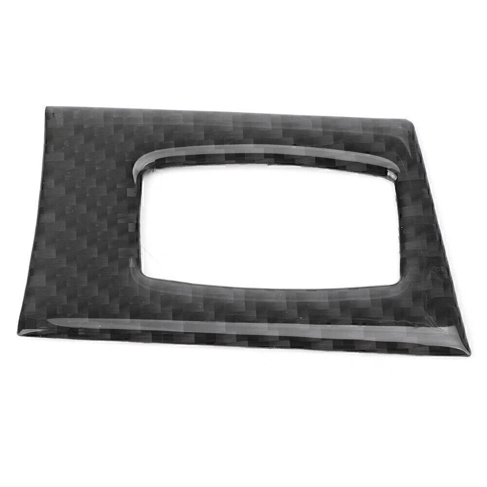 Carbon Fiber Switch Buttons Frame Trim for BMW E90 E92 E93 (2006–2013)