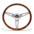 NRG RST-363SL 380mm Classic Wood Grain Racing Steering Wheel for Universal