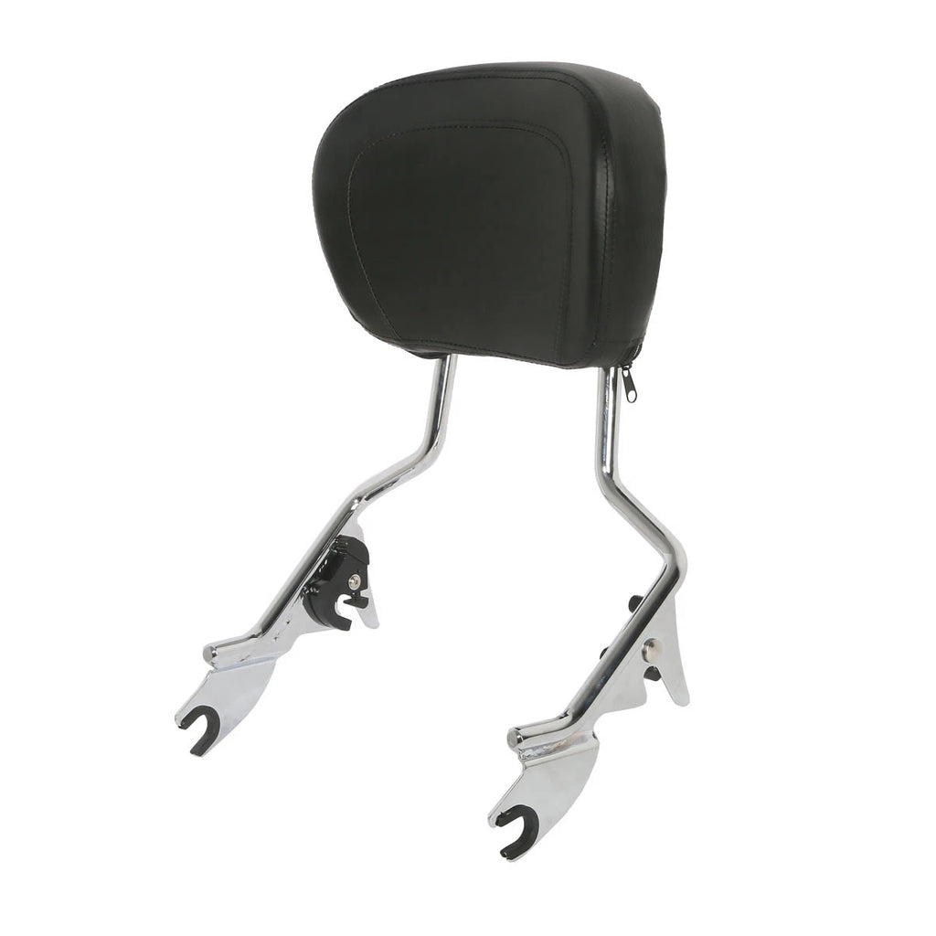 Sissy Bar Passenger Backrest Luggage Rack for Harley Touring Street Glide (2009–2023)