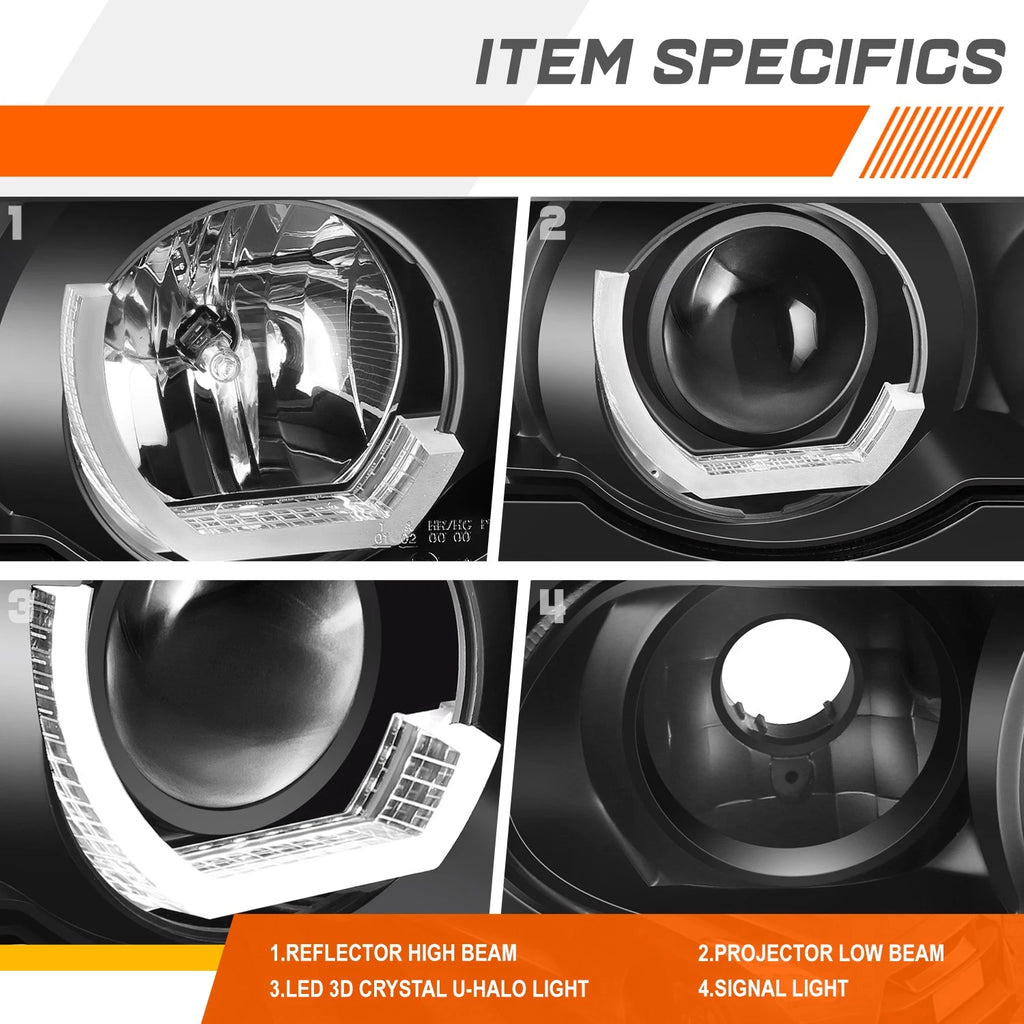 Projector Headlights Assembly for Ford Expedition (2015–2017)