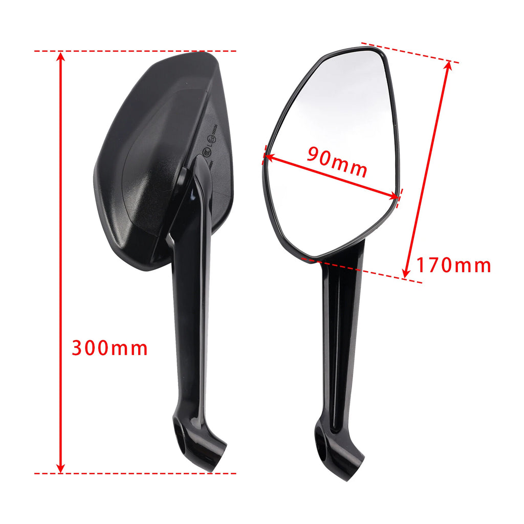 Mirror Set Left & Right for Ducati Streetfighter V2 V4 Monster 797 821 937 1200