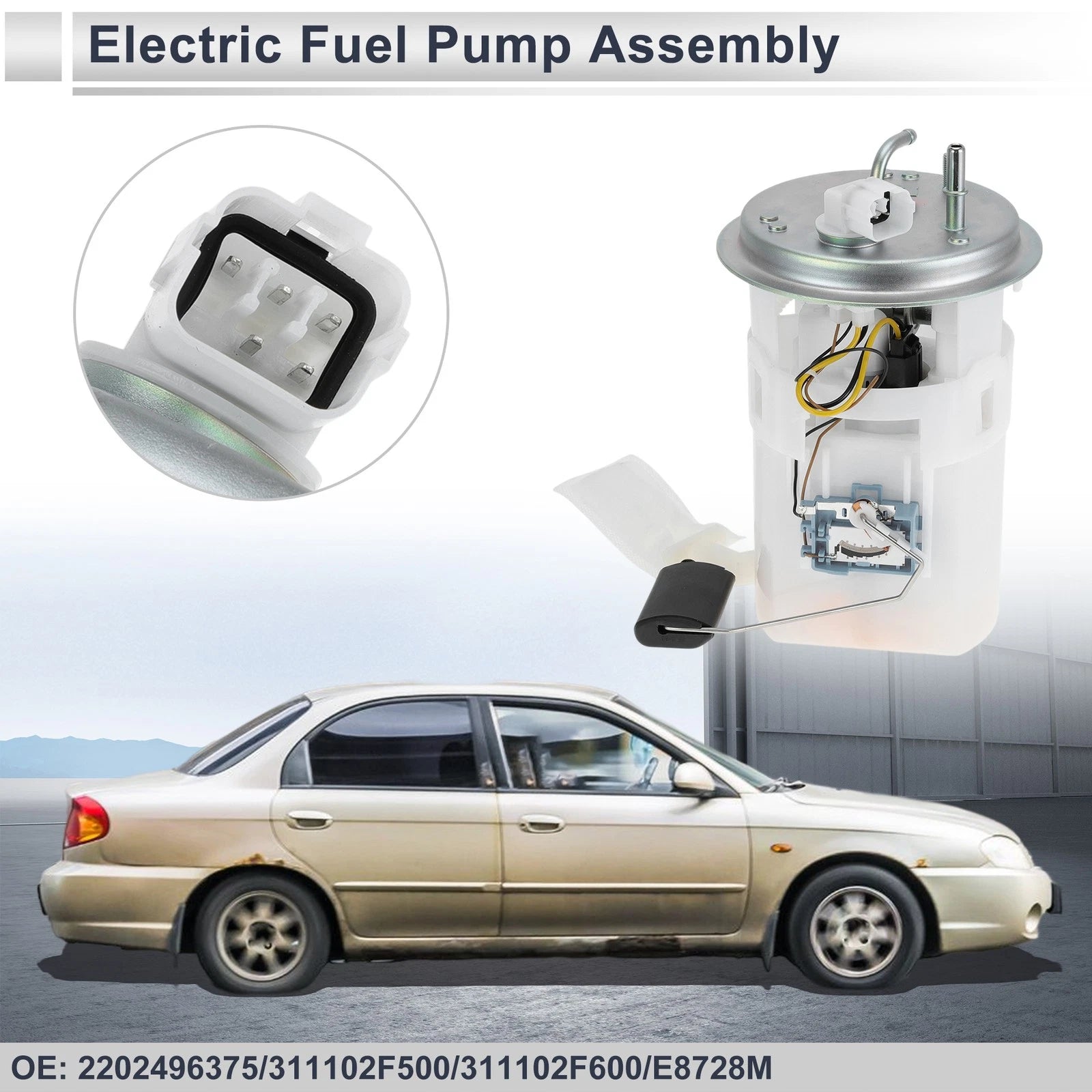 Fuel Pump Assembly for Kia Spectra, Spectra5 (2004–2006) l4 2.0L Gas
