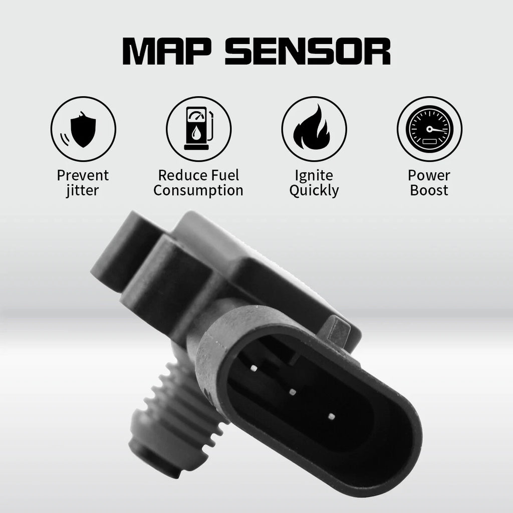 MAP Manifold Absolute Pressure Sensor for Chevy Buick Cadillac GMC (2000–2023) 16187556