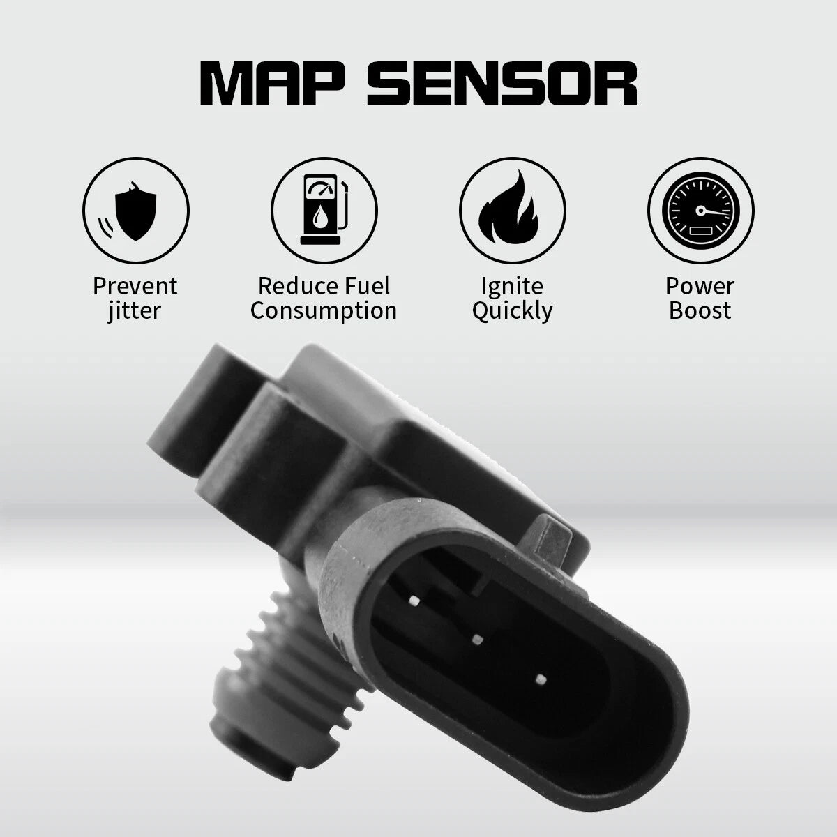 MAP Manifold Absolute Pressure Sensor for Chevy Buick Cadillac GMC (2000–2023) 16187556